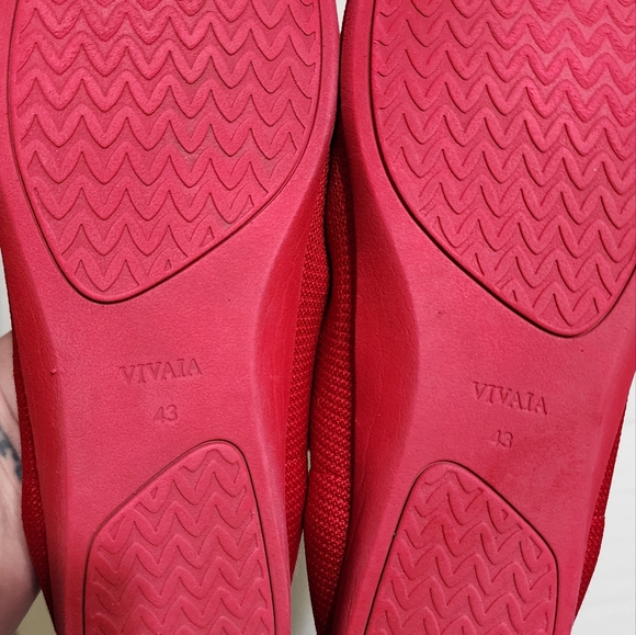 Vivaia Ruby Red Claire Walker (Round Toe) Flats - Picture 4 of 4